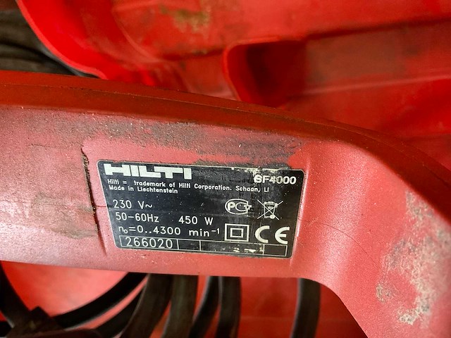 Hilti sf4000 gipsplaat schroefmachine - afbeelding 5 van  5