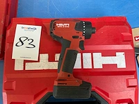 Hilti sfd 2-a12 accu schroefmachine body met accu - afbeelding 2 van  3