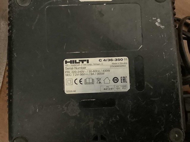 Hilti sfh 22a boormachine - afbeelding 7 van  8