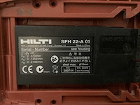 Hilti sfh 22a boormachine - afbeelding 8 van  8
