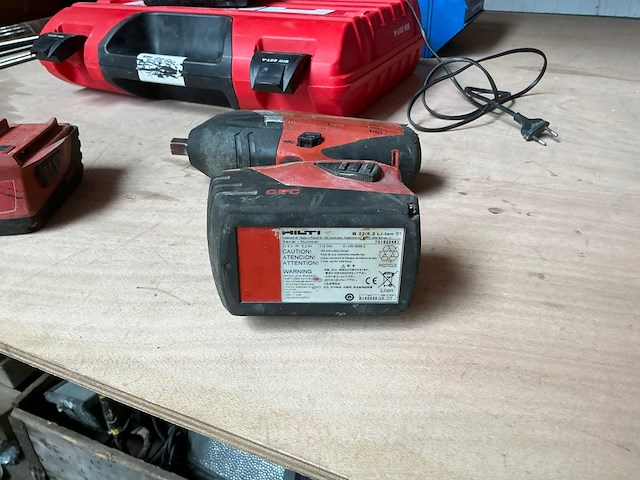 Hilti siw 22t-a 22v slagmoersleutel - afbeelding 2 van  2