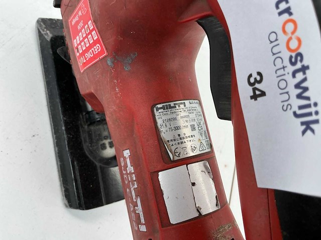 Hilti sjd6-a22 decoupeerzaag - afbeelding 3 van  4