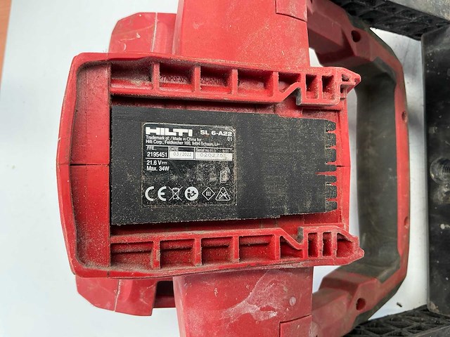 Hilti sl6-a22 bouwlamp led - afbeelding 4 van  4