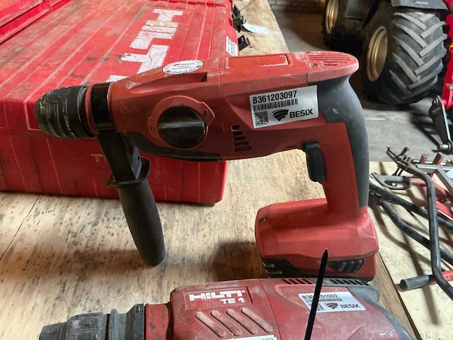 Hilti te 1 boormachine (2x) - afbeelding 2 van  2
