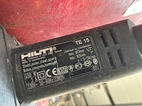 Hilti te 15 boormachine - afbeelding 5 van  5