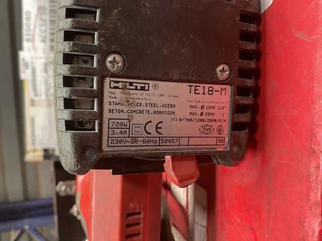Hilti te 18-m boormachine - afbeelding 4 van  5