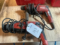Hilti te 2 boormachine (2x) - afbeelding 1 van  3
