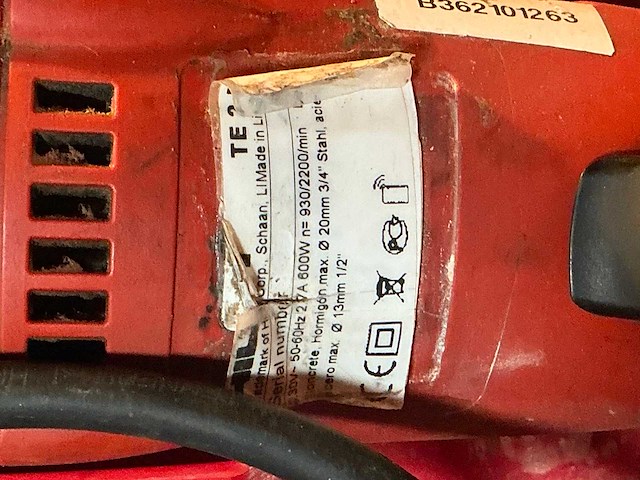Hilti te 2-m boormachine - afbeelding 3 van  4