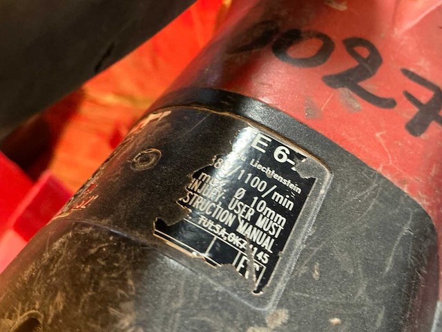 Hilti te-6-a boormachine - afbeelding 2 van  2