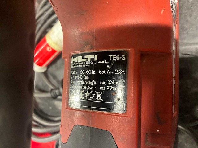 Hilti te 6-s & te 54 boormachine - afbeelding 7 van  9