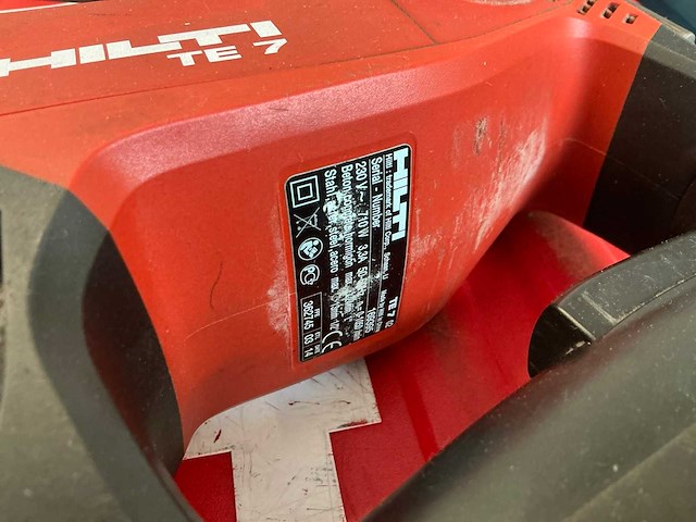 Hilti te 7 boorhamer - afbeelding 2 van  2