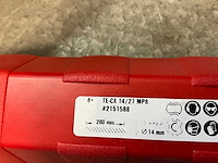 Hilti te-cx 14/27 boor (8x) - afbeelding 5 van  6