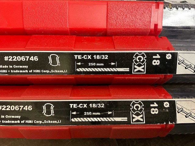 Hilti te cx 18-32 sds boor - afbeelding 3 van  4