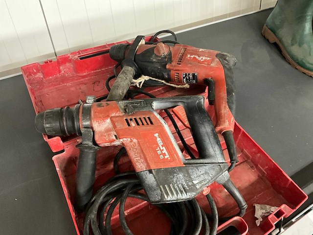 Hilti te2 &te5 boormachine (2x) - afbeelding 1 van  5