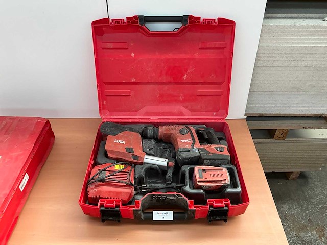 Hilti te6-a22 boorhakhamer in koffer - afbeelding 1 van  1