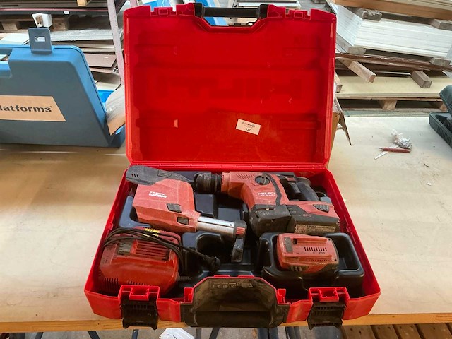 Hilti te6-a22 boorhakhamer in koffer - afbeelding 1 van  4