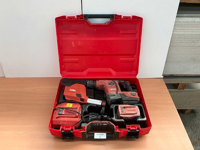 Hilti te6-a22 boorhakhamer in koffer - afbeelding 1 van  1