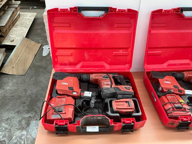 Hilti te6-a22 boorhakhamer in koffer - afbeelding 1 van  1