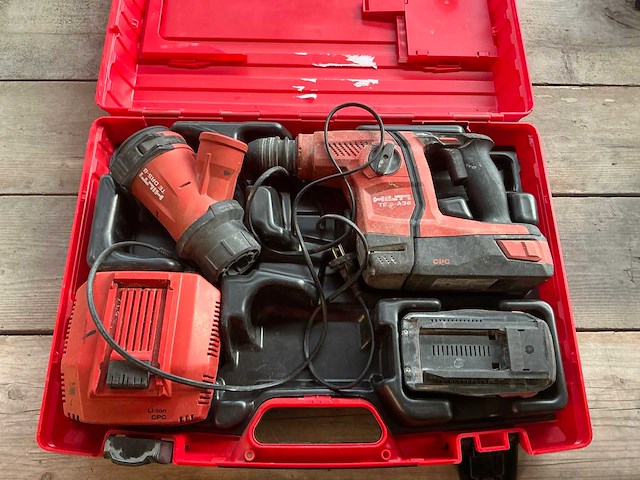 Hilti te6-a36 boorhakhamer in koffer - afbeelding 2 van  2