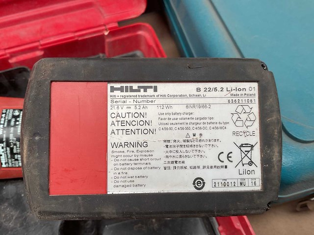 Hilti wsr 22-a reciprozaag - afbeelding 3 van  6
