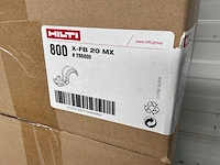 Hilti x-fb 20 mxc leidingbeugels (6400x) - afbeelding 5 van  6