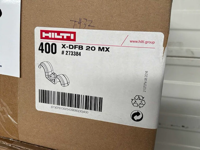 Hilti x-fb 20 mxc leidingbeugels (6400x) - afbeelding 6 van  6