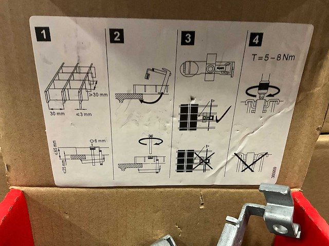 Hilton x-mgr m60 partij roosterklemmen - afbeelding 4 van  4