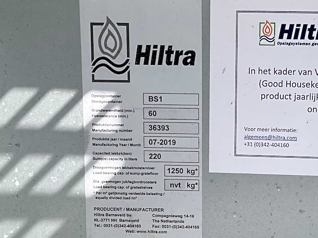 Hiltra bigsaver bs1 chemiekast - afbeelding 8 van  9