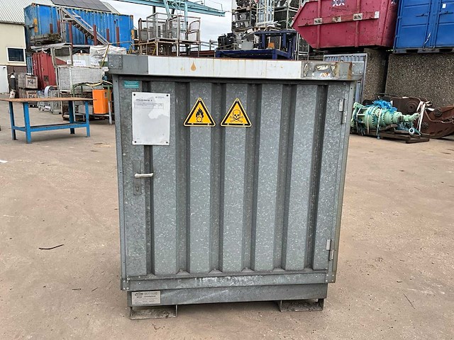 Hiltra chemicaliën container - afbeelding 2 van  5