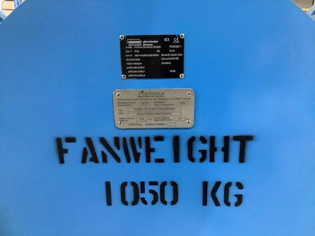 Himmel scholz - 2024 - ds motor bg 250 - ventilator motor - afbeelding 10 van  10