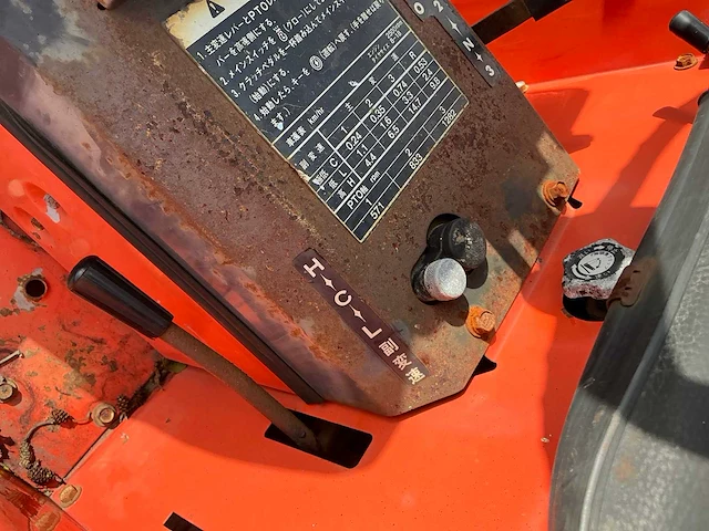 Hinomoto c172 minitractor - afbeelding 4 van  22