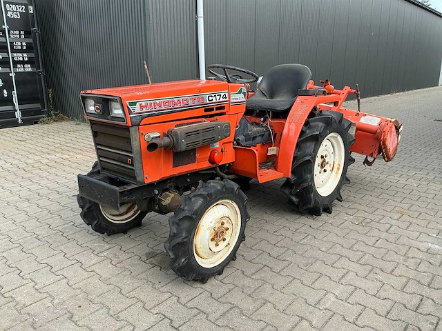 Hinomoto c174 minitractor - afbeelding 1 van  20