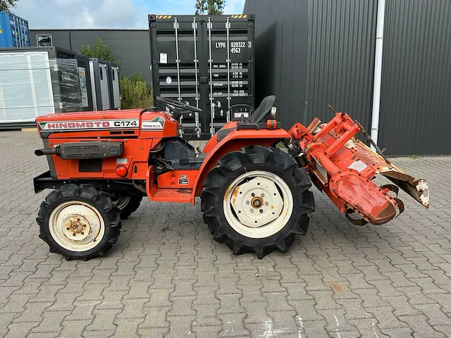 Hinomoto c174 minitractor - afbeelding 16 van  20