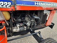 Hinomoto e222 minitractor - afbeelding 13 van  21