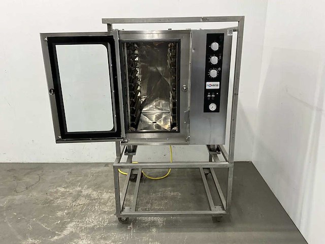 Hios - hc 10e - combisteamer in mobiel rvs frame - afbeelding 10 van  12