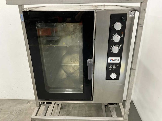 Hios - hc 10e - combisteamer in mobiel rvs frame - afbeelding 12 van  12