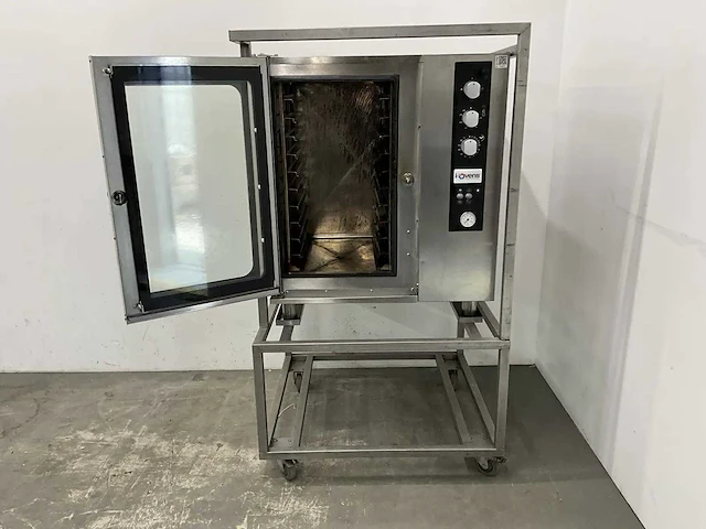 Hios - hc 10e - combisteamer in mobiel rvs frame - afbeelding 11 van  12