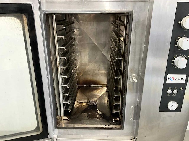 Hios - hc 10e - combisteamer in mobiel rvs frame - afbeelding 10 van  10