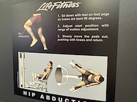 Hip abduction life fitness, fzhab-500169 - afbeelding 5 van  6