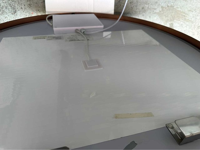 Hipp design spv 13507 kw spiegel rond met indirecte led - afbeelding 2 van  4