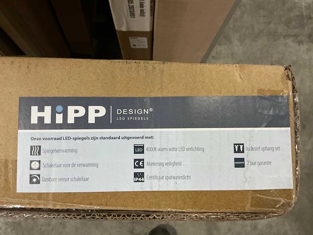 Hipp spv11020.70 80x70cm led spiegel - afbeelding 3 van  4