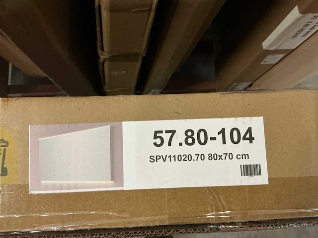 Hipp spv11020.70 80x70cm led spiegel - afbeelding 4 van  4