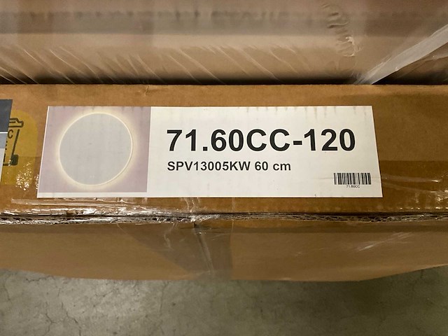 Hipp spv13005kw ronde spiegel 60cm - afbeelding 3 van  4