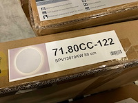 Hipp spv13010kw ronde spiegel 80cm - afbeelding 4 van  4