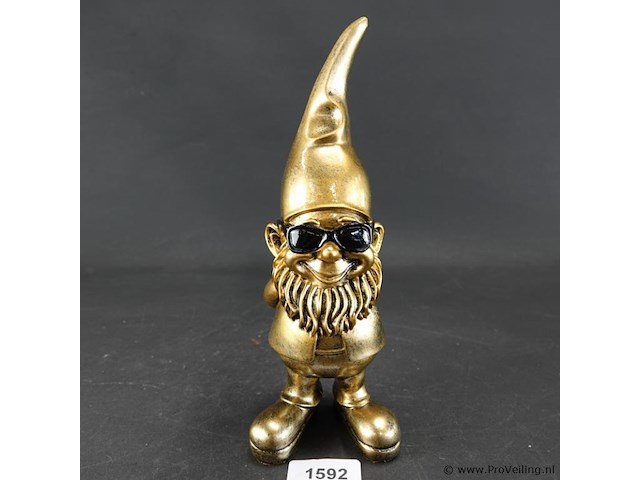 Hippe vrolijke kabouter - afbeelding 1 van  5