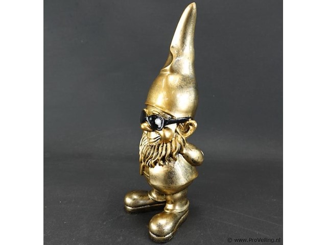 Hippe vrolijke kabouter - afbeelding 4 van  5