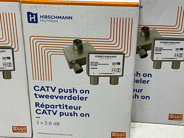 Hirschmann catv verdeler (11x) - afbeelding 3 van  3
