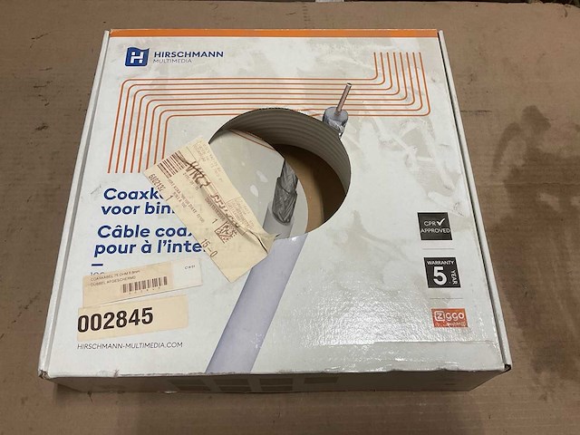 Hirschmann multimedia 75 ohm 6.8mm coaxkabel - afbeelding 3 van  3