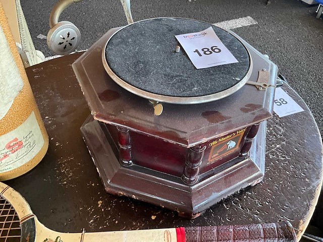 His masters voice grammofoon decorobject - afbeelding 2 van  6