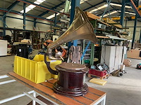 His master’s voice vintage grammofoon - afbeelding 2 van  4